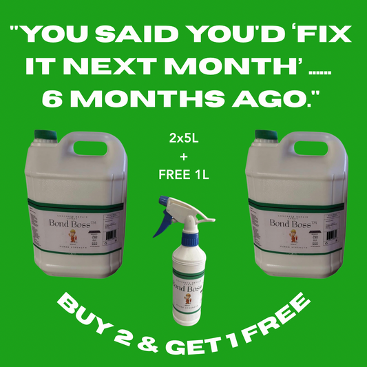 Bond Boss™ Wall Protection Spray ( Buy 2 x 5L & Get a 1L Free)