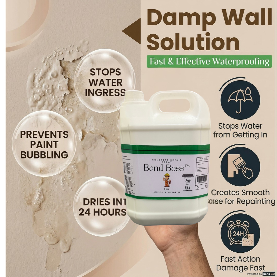 HydroBoss™ – Waterproofing Sealing Agent (2L + 2L FREE )