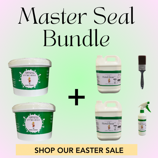 Month Of Love Sale - Master Seal™ Bundle (2 x 5L Hydro Boss + 2 x5L Bond Boss FREE)