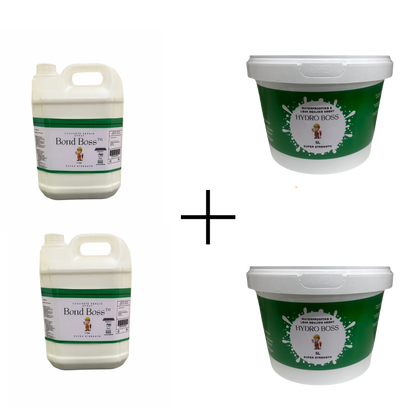Master Seal™ Bundle (2 x 5L Hydro Boss + 2 x5L Bond Boss FREE)