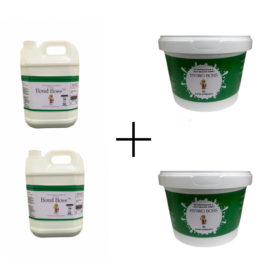 Master Seal™ Bundle (2 x 5L Hydro Boss + 2 x5L Bond Boss FREE)