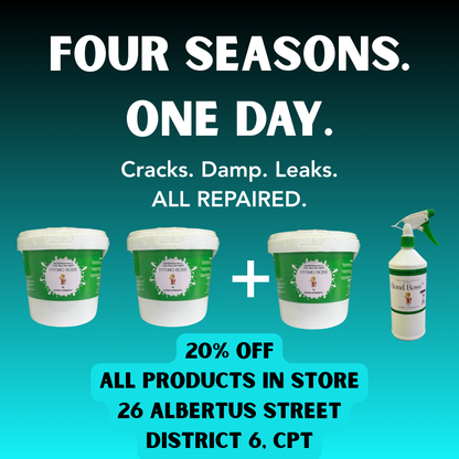 CAPE TOWN OPENING SALE - HydroBoss™ – Waterproofing Sealing Agent (2L + 2L FREE )