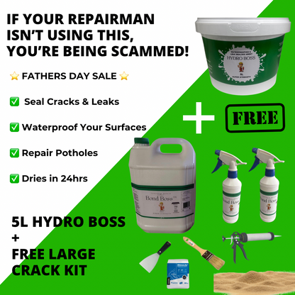 WOMEN'S MONTH SPECIAL - Hydro Boss™ 5L + FREE Large Crack Kit Bundle