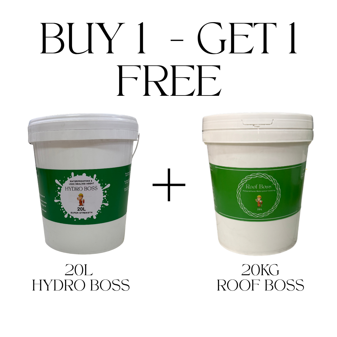 Hydro Boss™ Whole Home Waterproofing Bundle ( FREE 20KG ROOF BOSS)