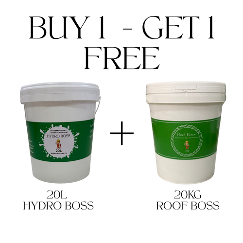 Hydro Boss™ Whole Home Waterproofing Bundle ( FREE 20KG ROOF BOSS)