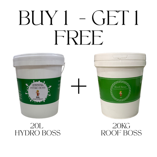 Hydro Boss™ Whole Home Waterproofing Bundle ( FREE 20KG ROOF BOSS)