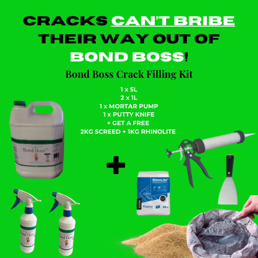 Bond Boss™ -Large Crack Repair Kit