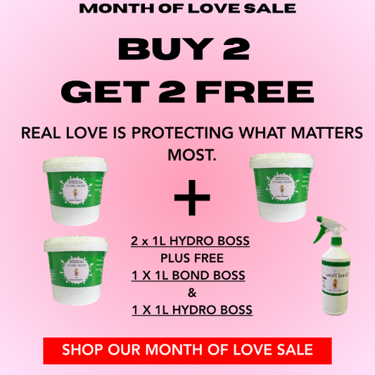 Month Of Love Sale- HydroBoss™ – Waterproofing Sealing Agent (2L + 2L FREE )