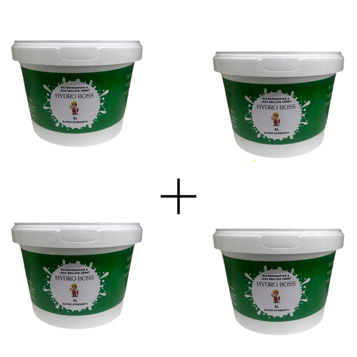 HydroBoss™ – Waterproofing Sealing Agent  ( 2x5L + 2X5L FREE )