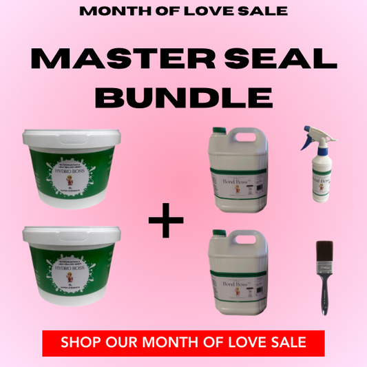 Month Of Love Sale - Master Seal™ Bundle (2 x 5L Hydro Boss + 2 x5L Bond Boss FREE)