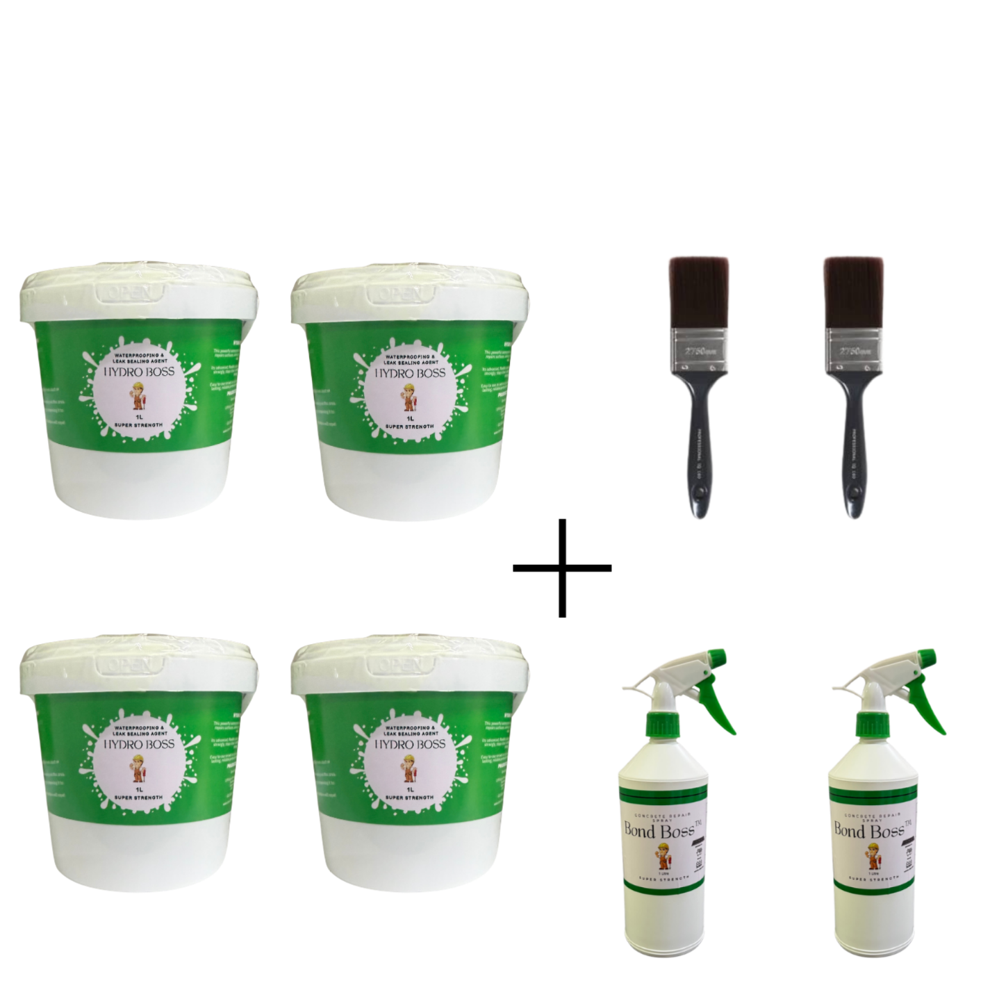 HydroBoss™ + BondBoss™ Family & Friends Pack