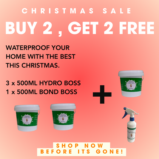 BLACK FRIDAY SALE - Hydro Boss & Bond Boss ( 2x500ml & FREE 2x500ml)
